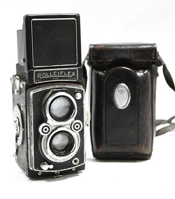 Lot 913 - Rolleiflex DRP DRGM TLR Camera with Franke &...