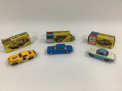 Lot 797 - Three Original Corgi Toys No 231 Triumph...