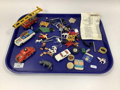 Lot 775 - Three Original Corgi Toys with Accessories,...