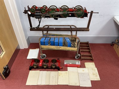 Lot 309 - A 5 Inch Gauge Live Steam Rolling Chassis For...