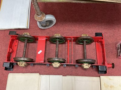 Lot 309 - A 5 Inch Gauge Live Steam Rolling Chassis For...