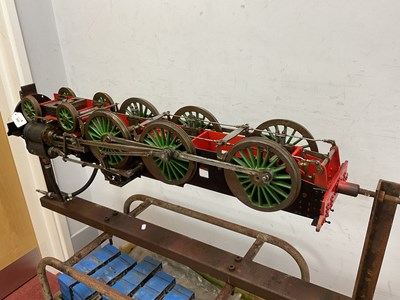 Lot 309 - A 5 Inch Gauge Live Steam Rolling Chassis For...
