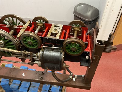 Lot 309 - A 5 Inch Gauge Live Steam Rolling Chassis For...