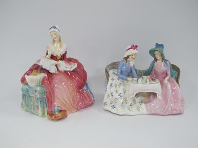 Lot 1265 - Royal Doulton Figurine Group Afternoon Tea,...
