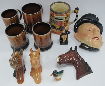 Lot 1231 - Beswick Wall Plaque Mr Micawber, Sandlandwear,...
