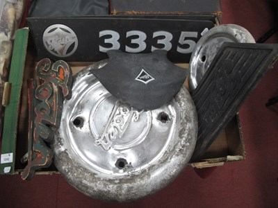 Lot 1341 - Vintage Automobilia - Foden - two hub caps...