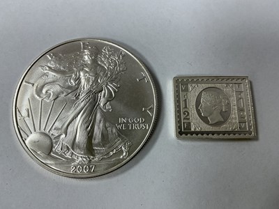 Lot 546 - 2007 USA Fine Silver One Ounce Liberty Dollar,...