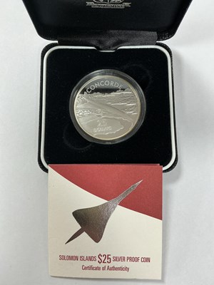 Lot 571 - 2003 Royal Mint Solomon Islands Concorde Fine...
