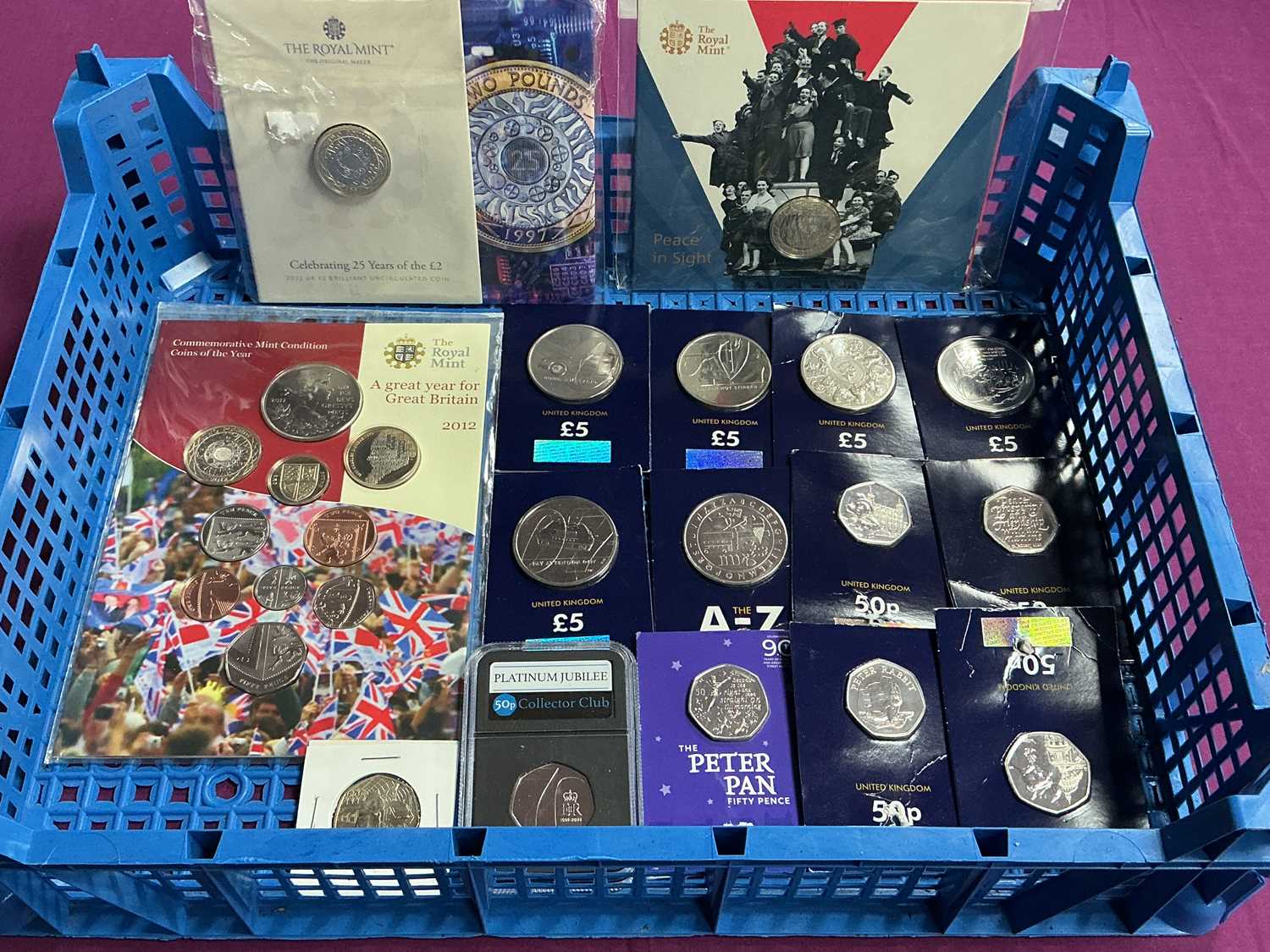 Lot 452 - Collection Of GB Redeemable Coin Packs,...