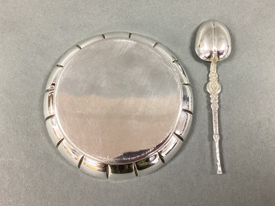 Lot 13 - A Hallmarked Silver Trinket Dish, RC,...