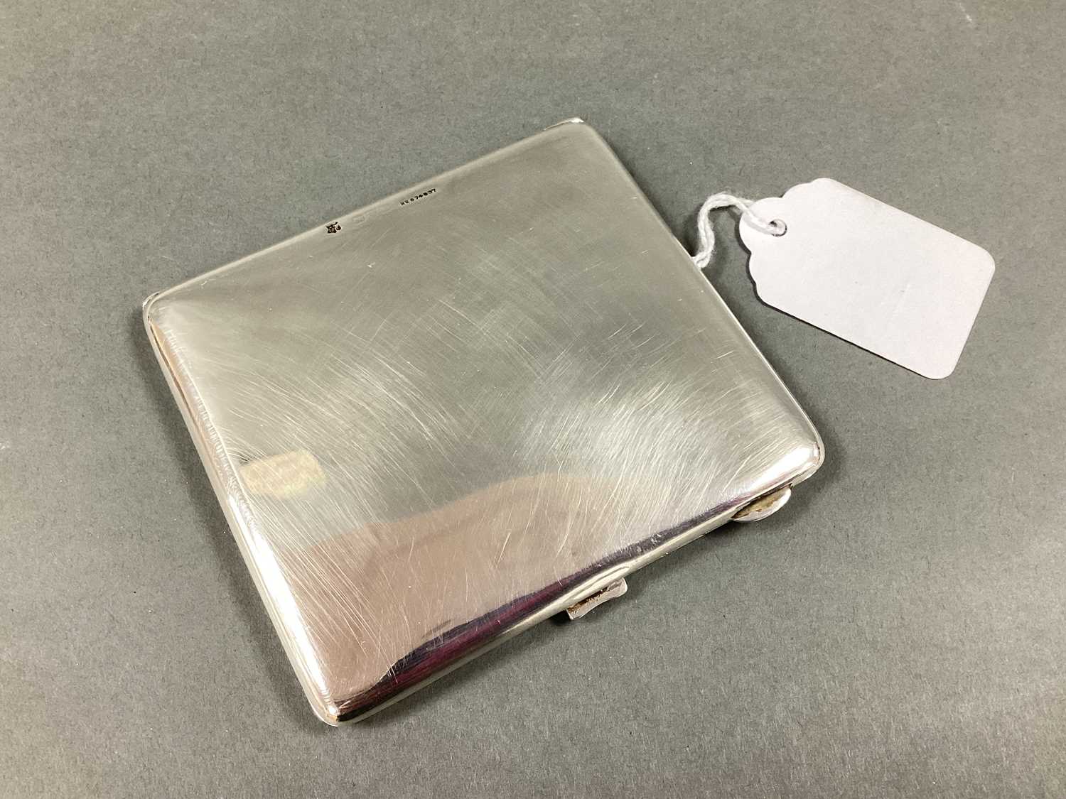 Lot 42 - A Chester Hallmarked Silver Slim Case, (marks...