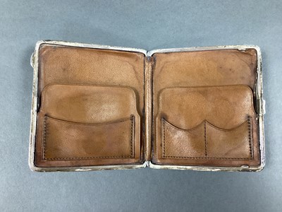 Lot 42 - A Chester Hallmarked Silver Slim Case, (marks...