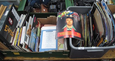 Lot 1102 - Music and movie ephemera, including Elvis...