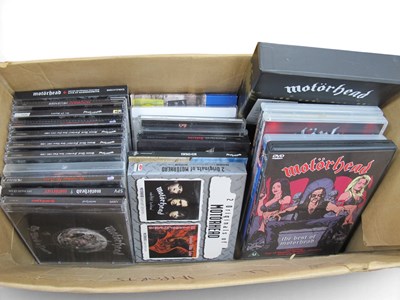 Lot 732 - Motorhead - Collectors interest CD & DVD Lot,...