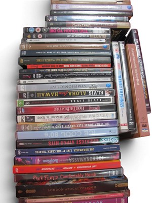Lot 723 - Lot of 35 Music DVDs, Rock and Pop.
