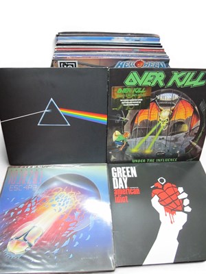 Lot 704 - Lof of 25+ NM Vinyl Rock & Metal LPs + Record...