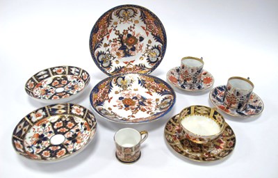 Lot 1045 - Two Continental Imari Pattern Porcelain Coffee...