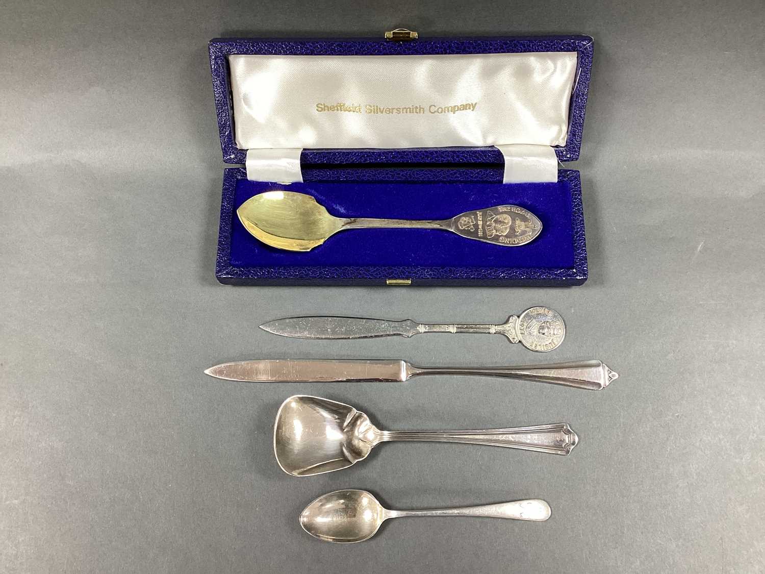 Lot 41 - A Hallmarked Silver Royal Commemorative...
