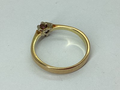 Lot 74 - A Dainty Single Stone Ring, claw set...