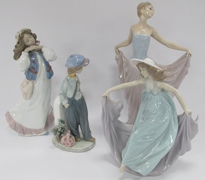 Lot 1244 - Lladro Figurine of a Ballet Dancer, 32cm high,...