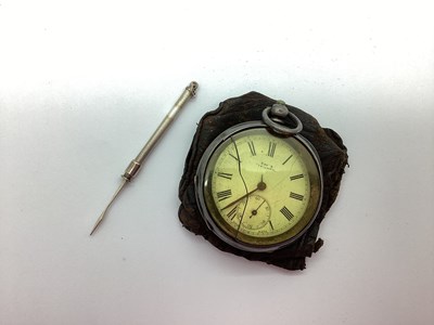 Lot 158 - A Hallmarked Silver Cased Openface Pocket...