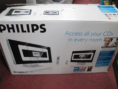 Lot 1034 - Boxed Philips WACS700 wireless music centre...
