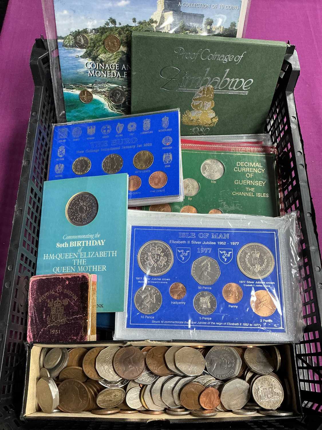 Lot 417 - Collection Of World Coinage, includes a 1980...