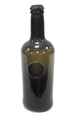 Lot 1008 - An Early XIX Century Brown Glass Bottle with...