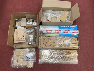 Lot 432 - Three Wood Based Laser Cut Building Kits, to...