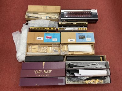 Lot 441 - Fourteen 'O' Gauge/7mm Kit MKI Bogie Coaches,...
