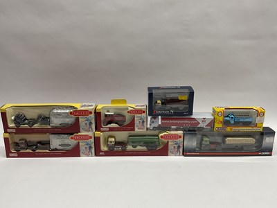 Lot 463 - Eight 1:76/1:87 Diecast Model Commercial...