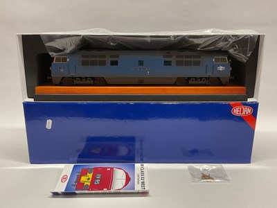 Lot 791 - A Boxed Heljan 'O' Gauge BR Blue Class 52...