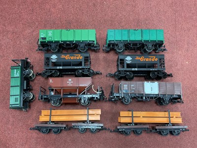 Lot 434 - Nine L.G.B "G" Gauge Unboxed Items of EU/USA...