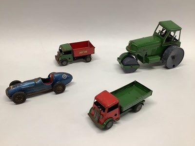 Lot 828 - Three original Minic tinplate clockwork...