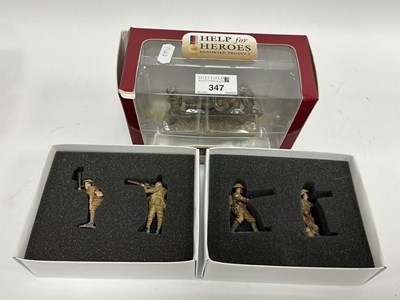 Lot 347 - Britains WWI 1916 British Infantry Sniper Set...