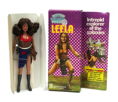 Lot 904 - A Boxed circa 1976 Doctor Who - Leela Plastic...
