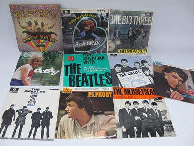 Lot 871 - Collector's Lot of 10 1960s Rock & Pop EPs,...