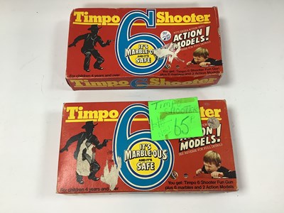 Lot 883 - Two Timpo #221 6 Shooter Fun Gun Sets....