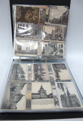 Lot 1362 - An Album of WWI Picture Postcards, to include...