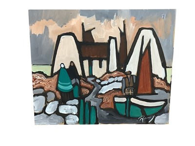 Lot 1117 - J. P. Rooney (Irish b. 1950) *ARR 
'Discussing...