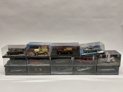Lot 567 - Fourteen 1:43 Scale James Bond 007 'Part Works'...