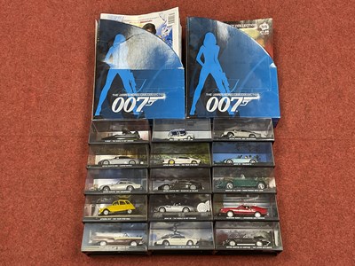 Lot 394 - Fifteen 1:43 Scale James Bond 007 'Part Works'...