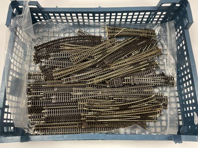 Lot 491 - Twenty four Peco N gauge points with a diamond...