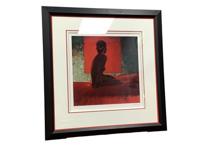 Lot 1124 - After David Cobley (b. 1954) *ARR 
Red Glow,...