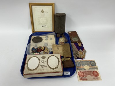 Lot 447 - Philanthropic Medals & Regalia, commemorative...