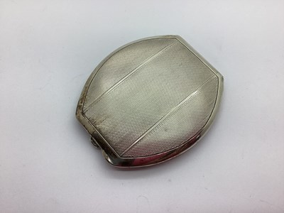 Lot 121 - A Hallmarked Silver Powder Compact, T&S,...