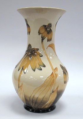 Lot 1070 - A Moorcroft Pottery Vase, of baluster form,...