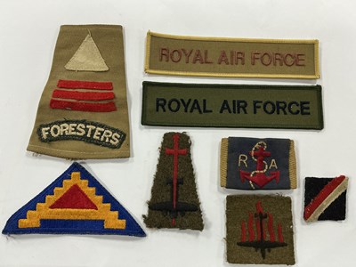 Lot 497 - WWII British Military Sherwood Foresters...