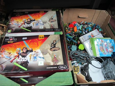 Lot 1092 - TV games and figures, including four...