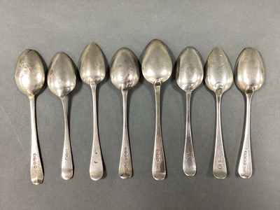 Lot 34 - Six Assorted Hallmarked Silver Old English...